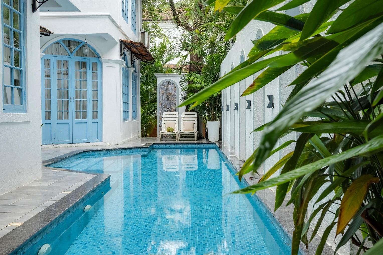 Pearl 3bhk Luxury Villa w/pool Assagaon photo